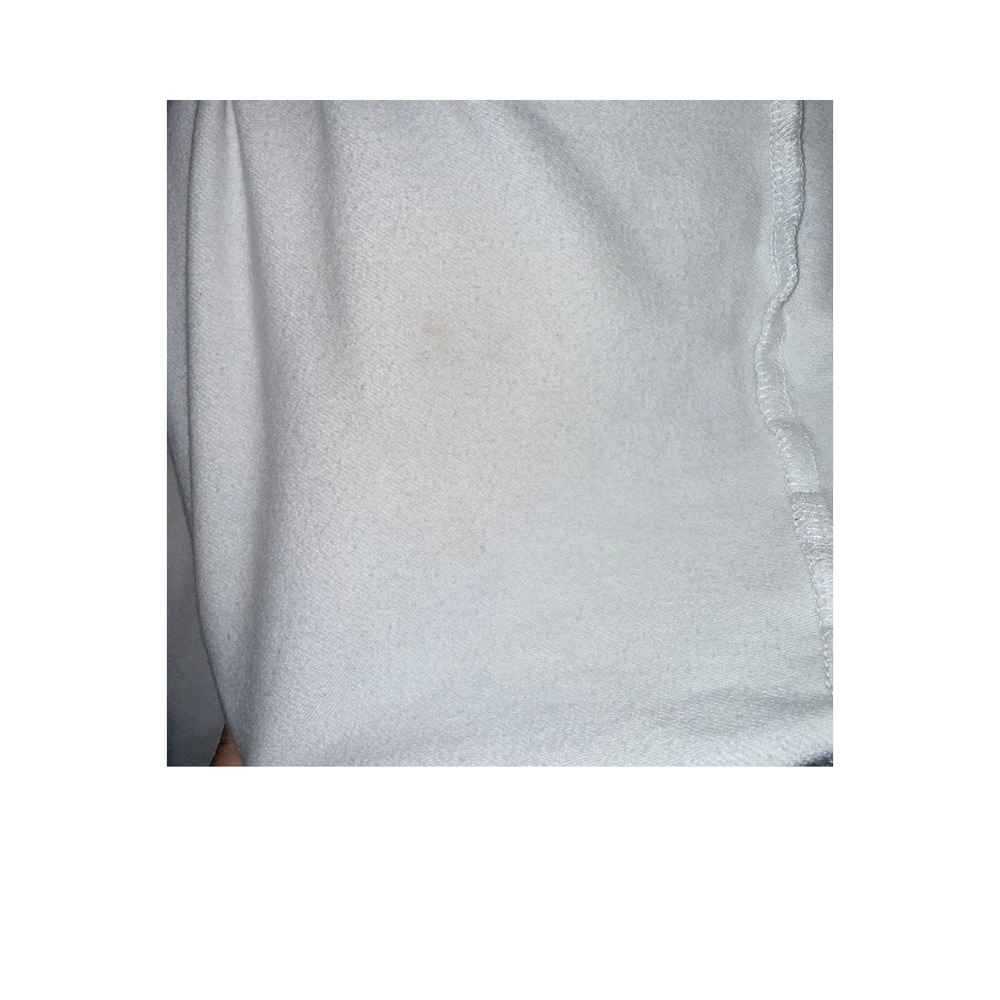 Vintage Baby Phat White Gold Foil Logo Hoodie Sweater Y2K Kimora Lee Simmons 1X - Picture 7 of 9